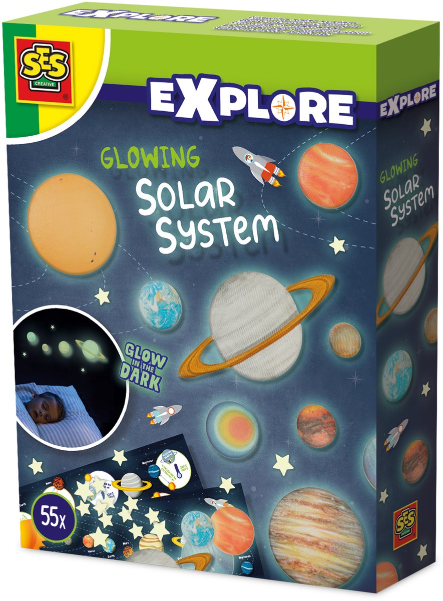 Ses creative ses explore - système solaire brillant