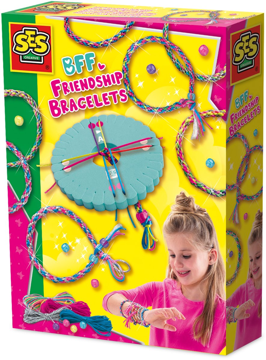 Ses bracelets d'amitié créatifs ses bff
