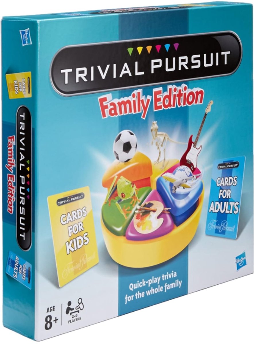Hasbro Gaming Trivial Pursuit : jeu de société en édition familiale (eng)