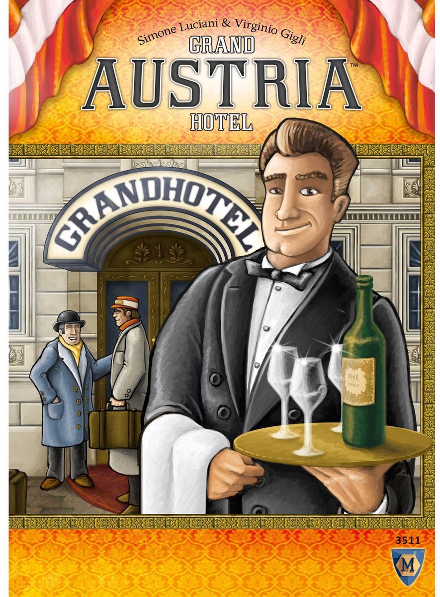Lookout Games Grand Austria Hotel - Jeu de société de stratégie pour adultes