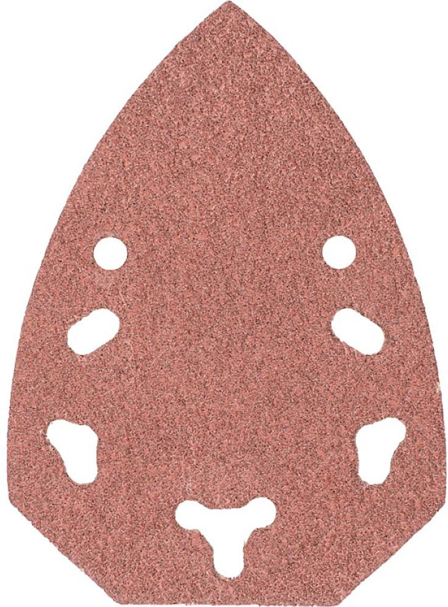 Kwb 493508 papier de verre delta grain (num) 80 (l x l) 140 mm x 100 mm 5 pièce(s)