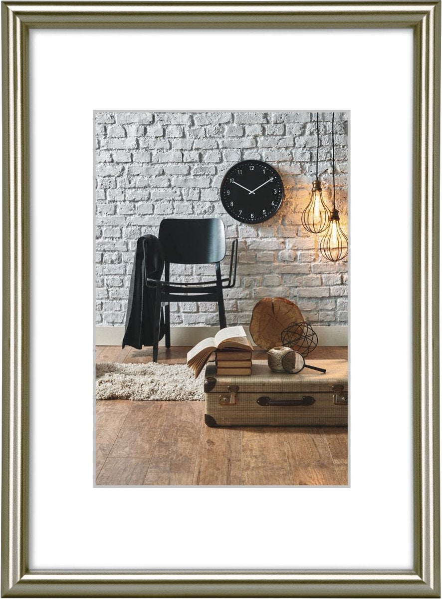 Cadre photo Hama - Séville - 30 x 40 cm - gris mat