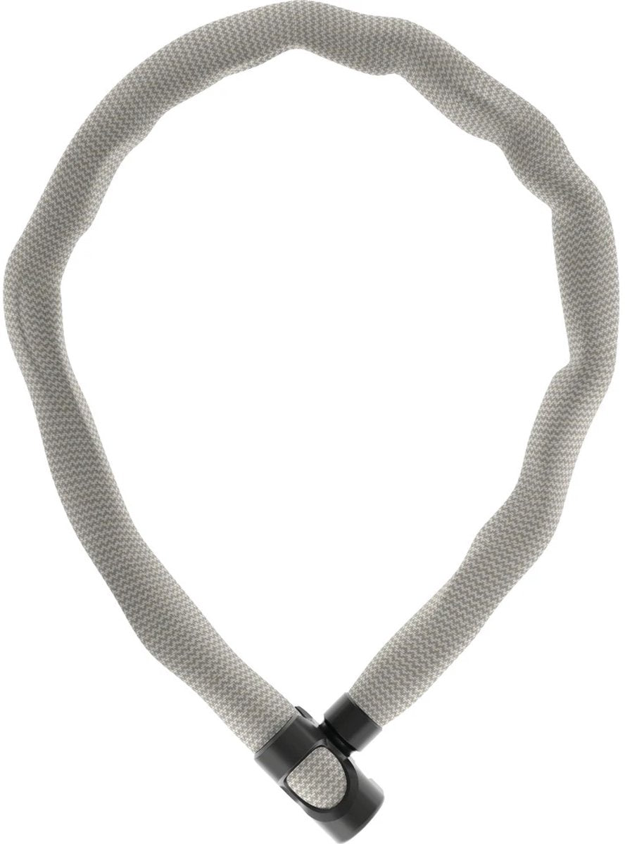 Antivol à chaîne Abus pour vélo - chaîne ivera couleur 7210 - niveau de sécurité 8 - beige - 85 cm - adapté aux vélos électriques et vélos de ville