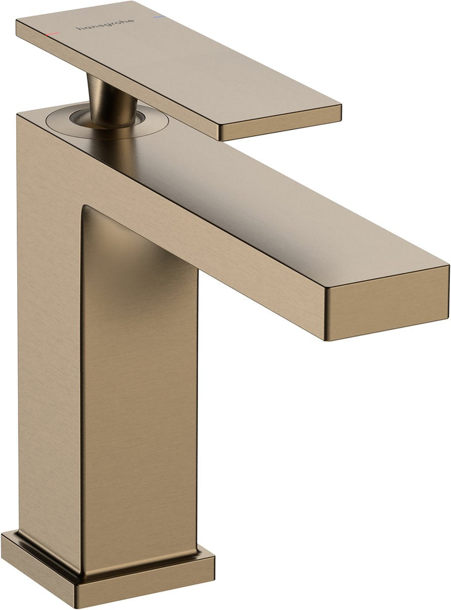 Hansgrohe tecturis e - robinet de lavabo - commande monocommande - sans vidage - taille 110 mm - bronze brossé