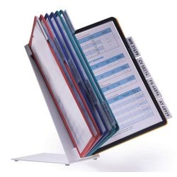 Support de bureau vario durable 5570 pp 10 panneaux