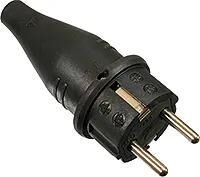 As-schwabe as schwabe plug schuko plug caoutchouc solide