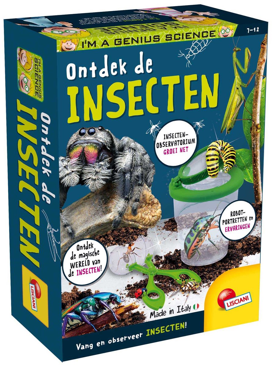 Lisciani je suis un génie de la science de poche - découvrez les insectes