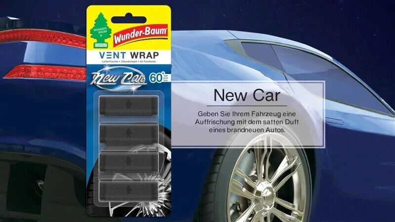 Wunder-baum arbres parfumés désodorisant enveloppe d'aération wunderbaum évent nouvelle enveloppe d'aération de voiture