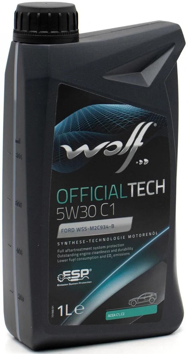 Huile moteur Wolf officialtech c1 . huile moteur 5w30 1l off.tech c1
