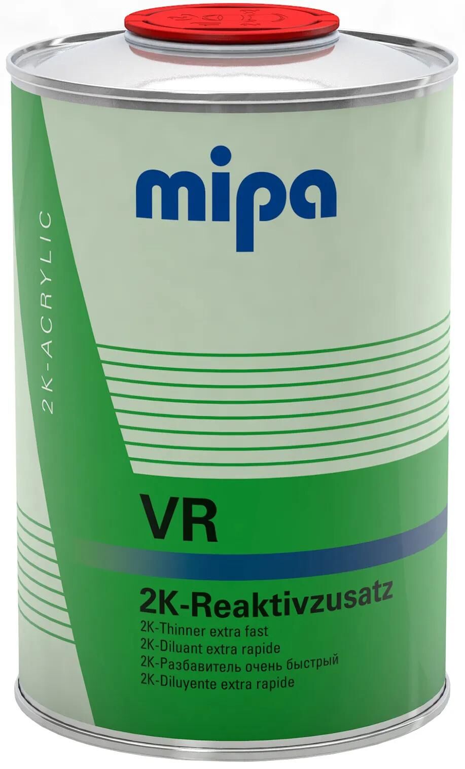 Additif de réaction Mipa 2k Additif de réaction 2k Conduit 2k extra court