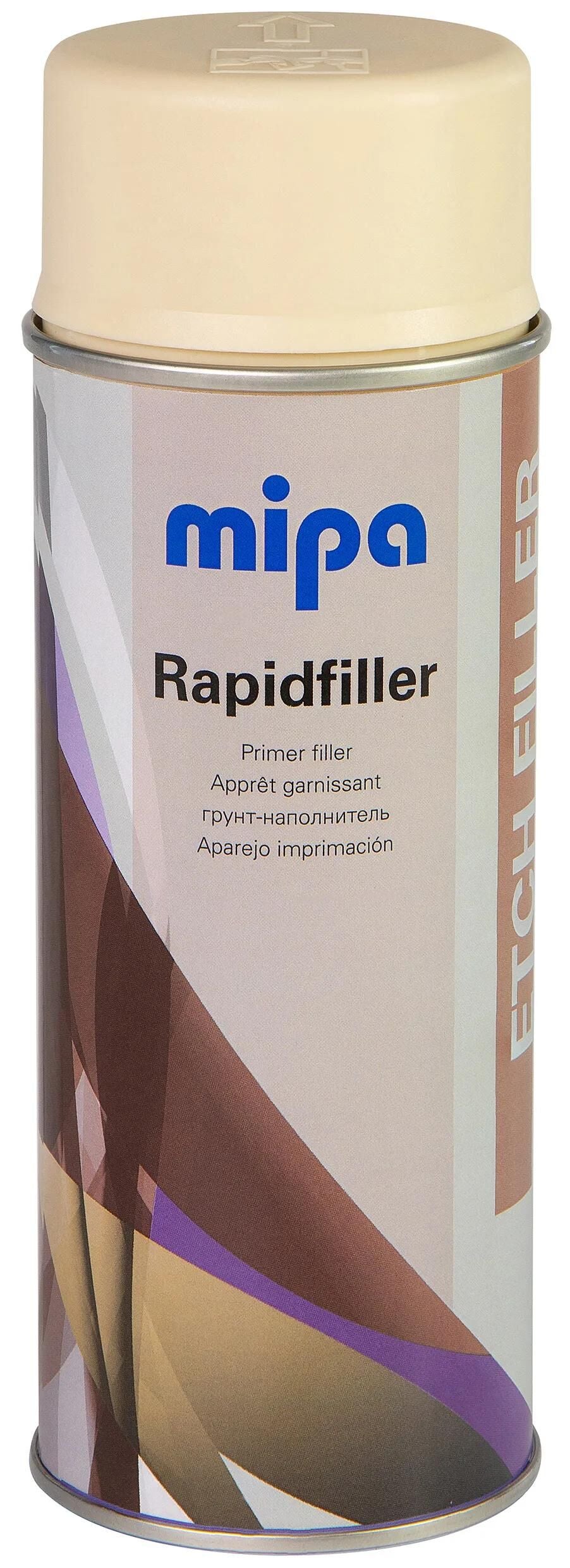 Mipa apprêt de remplissage rapidfiller rapidfiller spray 400ml beige