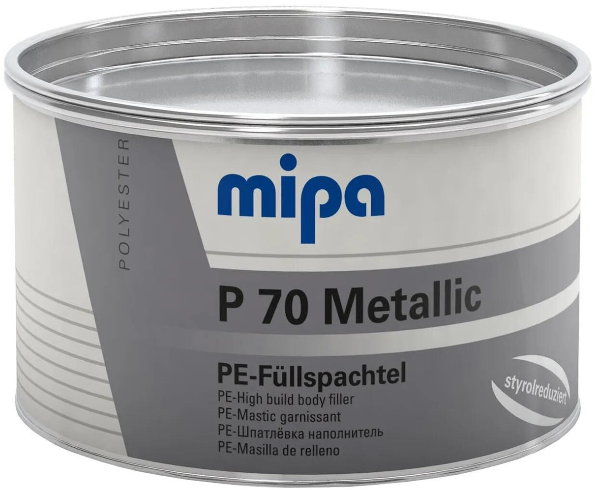 Remplisseur Mipa p70 métal. mastic de remplissage p70 1kg
