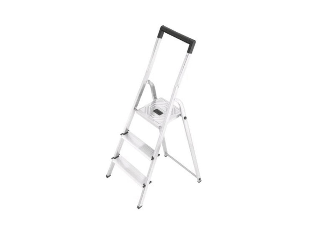 Escalier domestique Hailo l40 avec 3 marches en aluminium