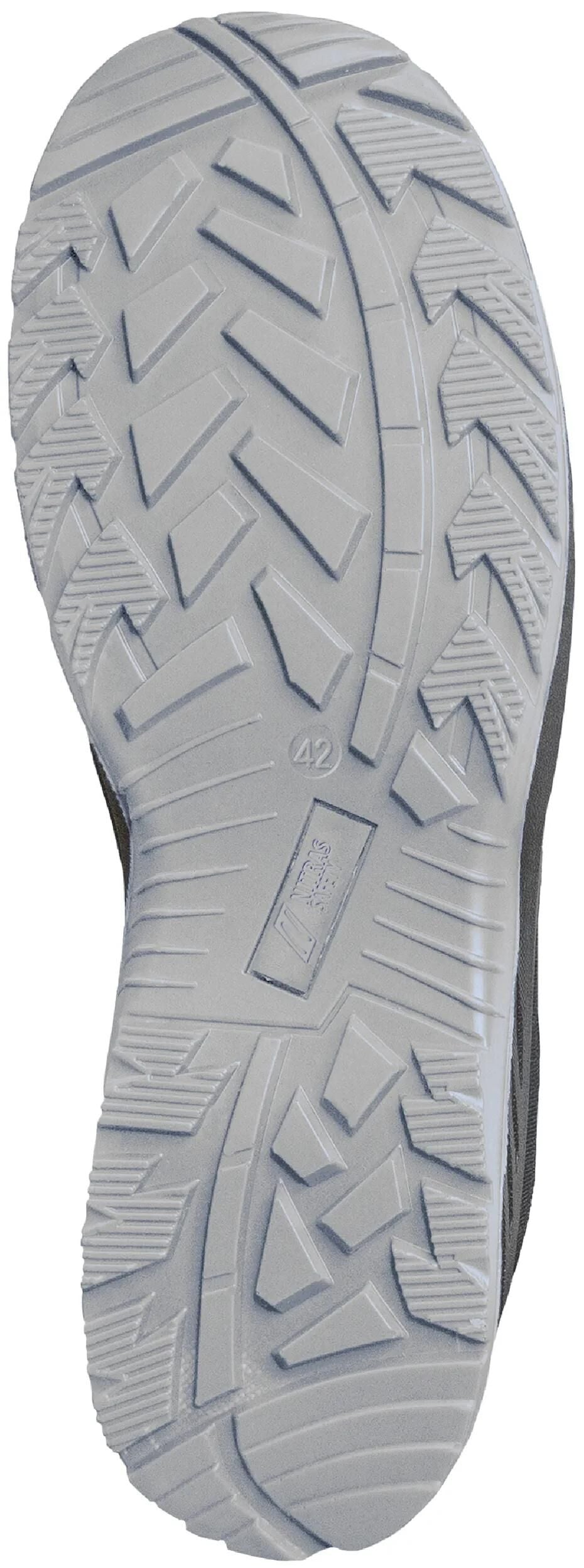Botte de sécurité Nitras Nitras Solid Step Mid bottes de sécurité gr. 41 marches solides gris moyen