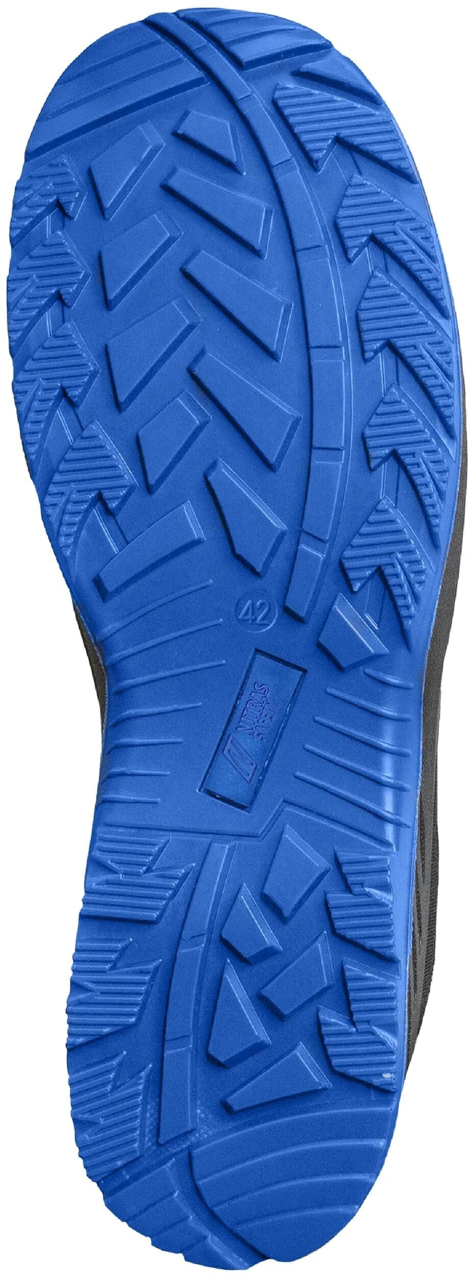 Nitras sécurité Nitras chaussure basse chaussures de sécurité à marche solide gr. 41 solid step bleu moyen