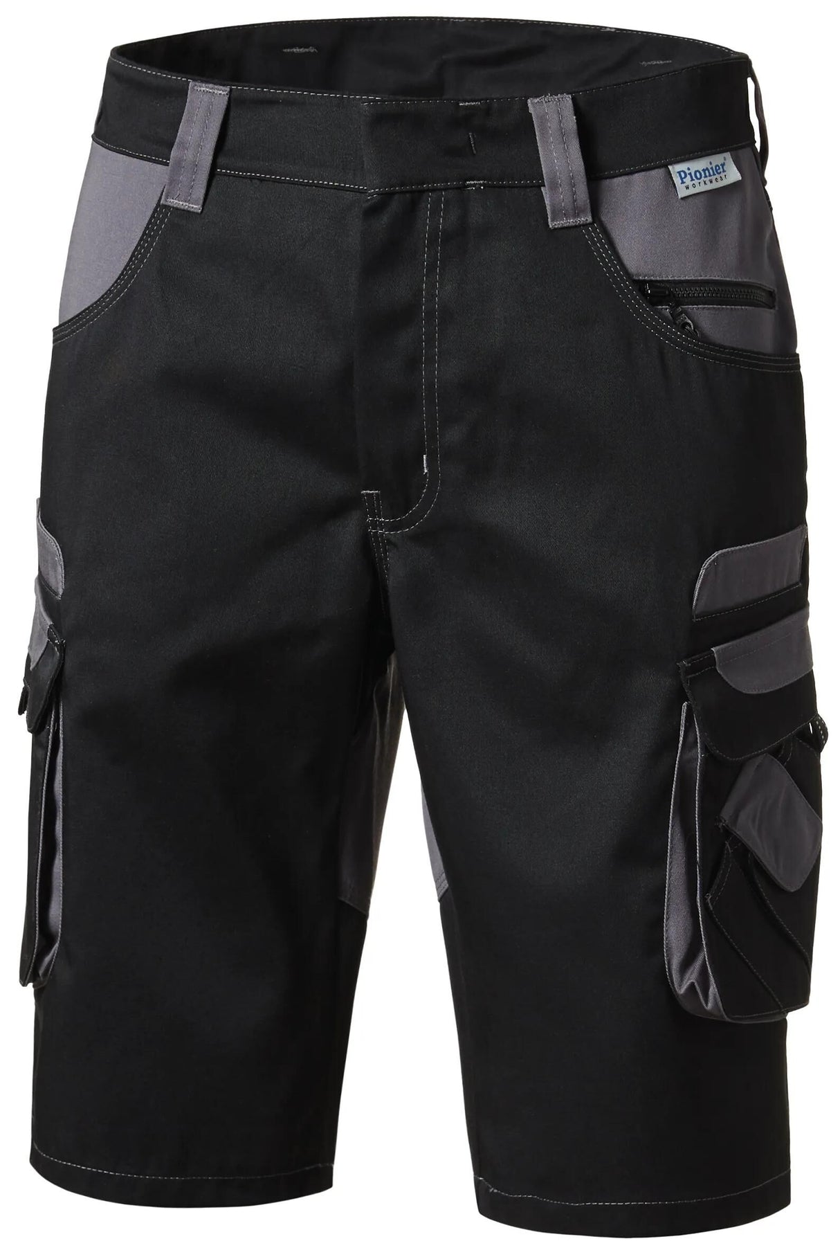Pionier workwear pionnier shorts outils bermuda bermuda outils taille 58 pionnier noir gris