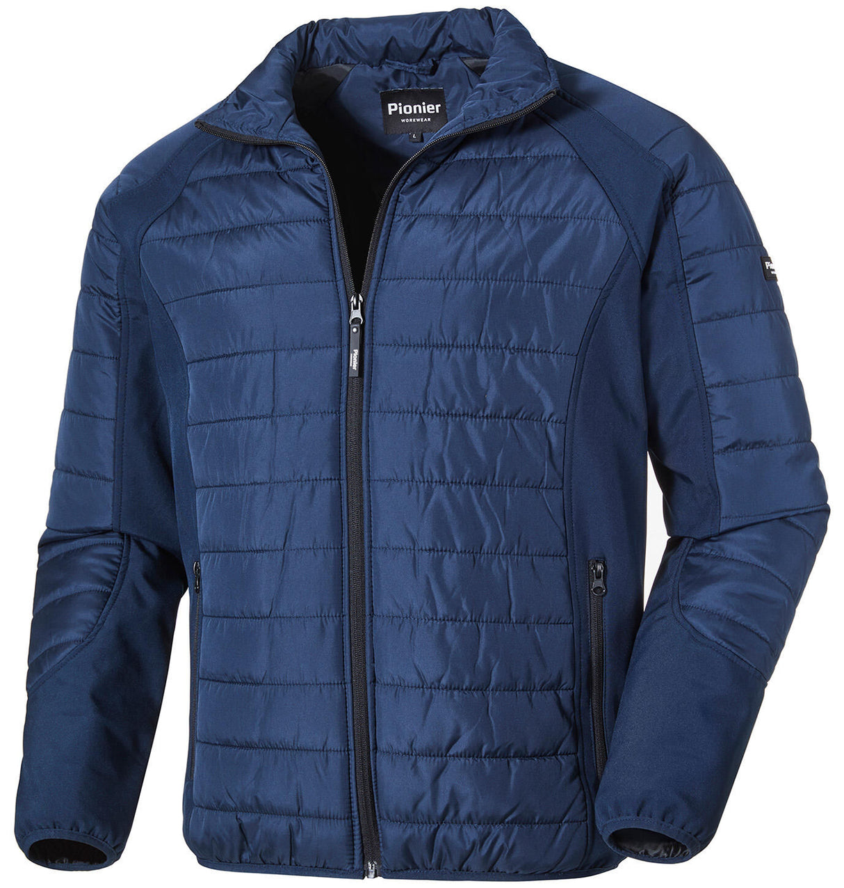 Pionier workwear Pioneer veste matelassée taille de veste de marche. m bleu marine
