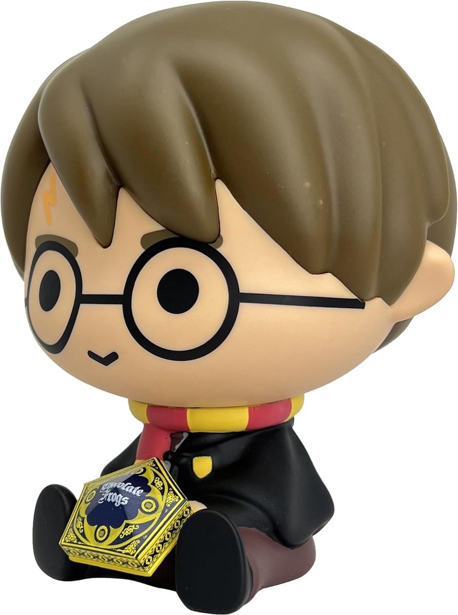 Plastoy - Harry Potter - Harry Potter et la boîte aux grenouilles tirelire chibi