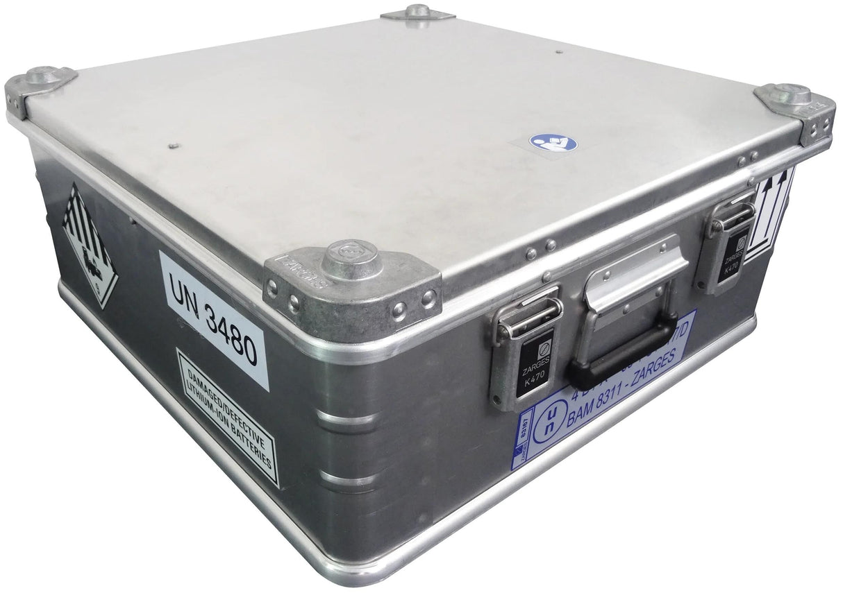 Zarges caisse de transport k470 akku save caisse de transport k470 coffre-fort pour batterie