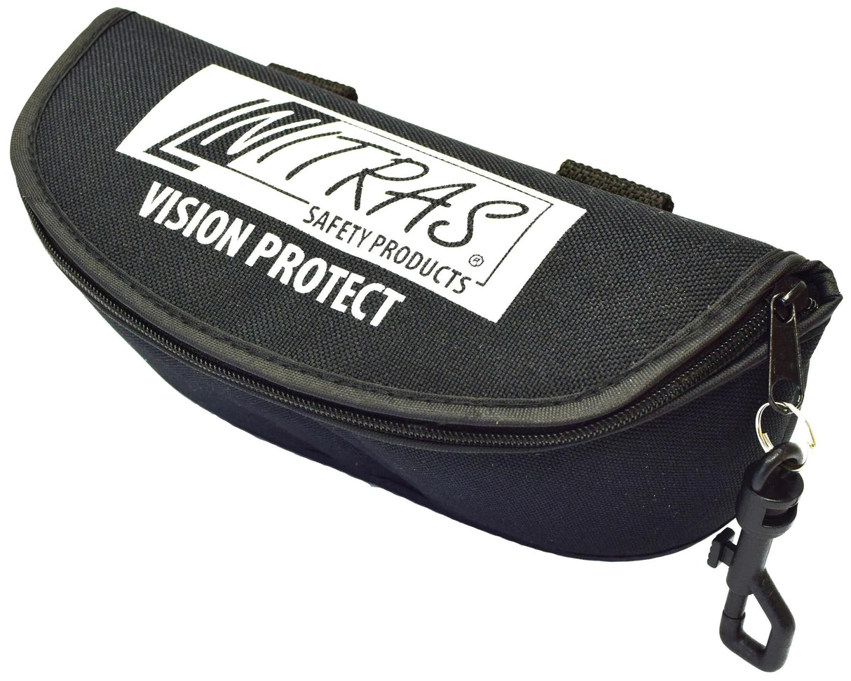 Nitras safety étui à lunettes nitras étui à lunettes textile noir