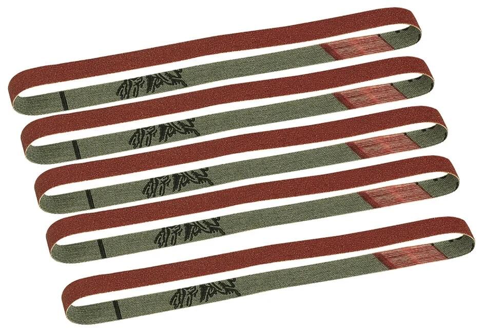 Bandes abrasives Proxxon 5 pièces en carbure d'argent k180