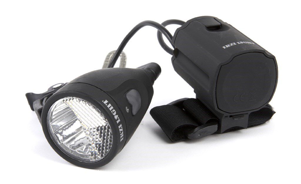 Phare 3W + LED incl. Chargeur et batteries rechargeables