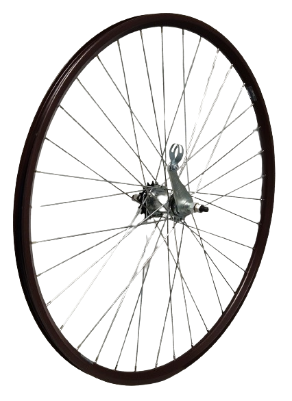 KGS Roue arrière 28 pouces (622) Houp de frein Histop Brown Alu Rim Brown Ventura