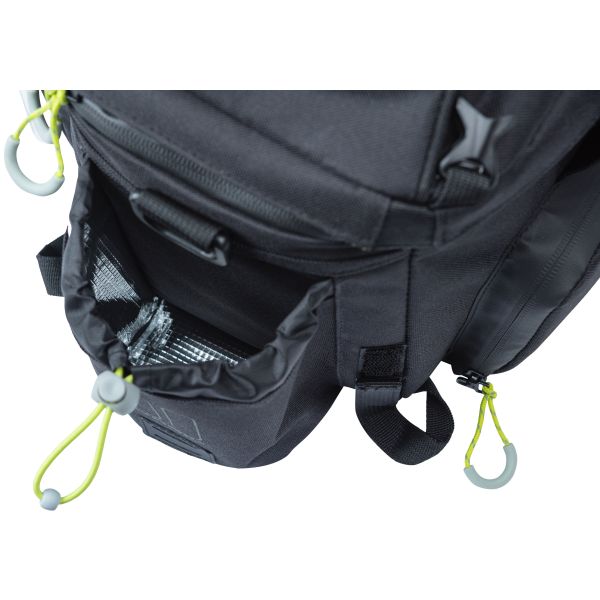 Basil Miles XL Pro Luggage Mense Menace - Adapterplates Sporty - Black Lime - 9-36L - Mik RT