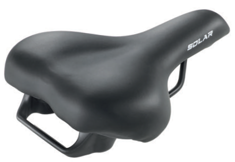 Selle Montegrappa 6150 Solar (Batavus) avec poignée noire sur carte