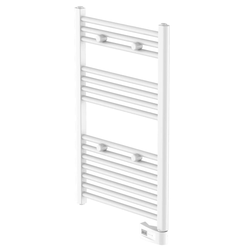 Radiateur de salle de bain Eisl avec minuterie 80x50x15 cm blanc