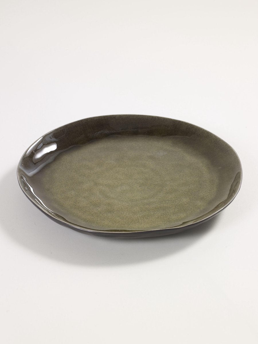 Serax - pascale naessens pure - assiette m - vert - 28 ø - 2 pièces