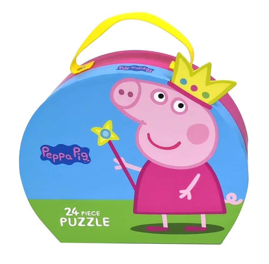 Barbo jouets Peppa Pig - puzzle de sol en étui - 24 pièces