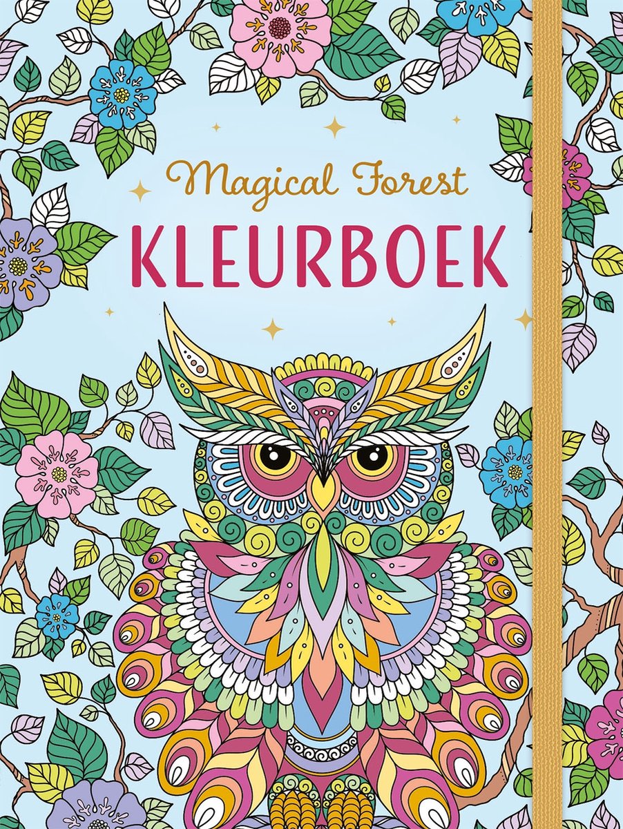 Livre de coloriage de la forêt magique des Deltas