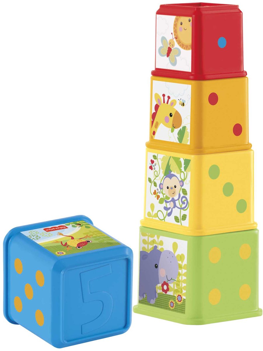 Mattel Fisher-Price Stapel Discover Blocks