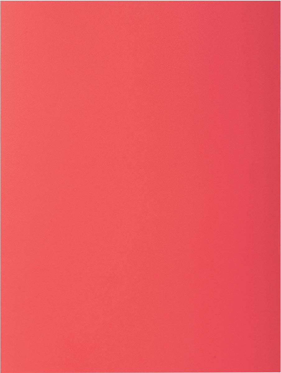 Exacompta rock''s 80 - paquet de 100 chemises à insert 22x31cm pour A4 - rouge - 800012e