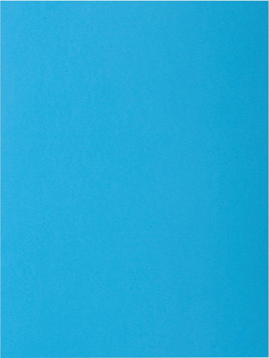 Exacompta rock''s 80 - paquet de 100 chemises à insert 22x31cm pour A4 - bleu - 800019e