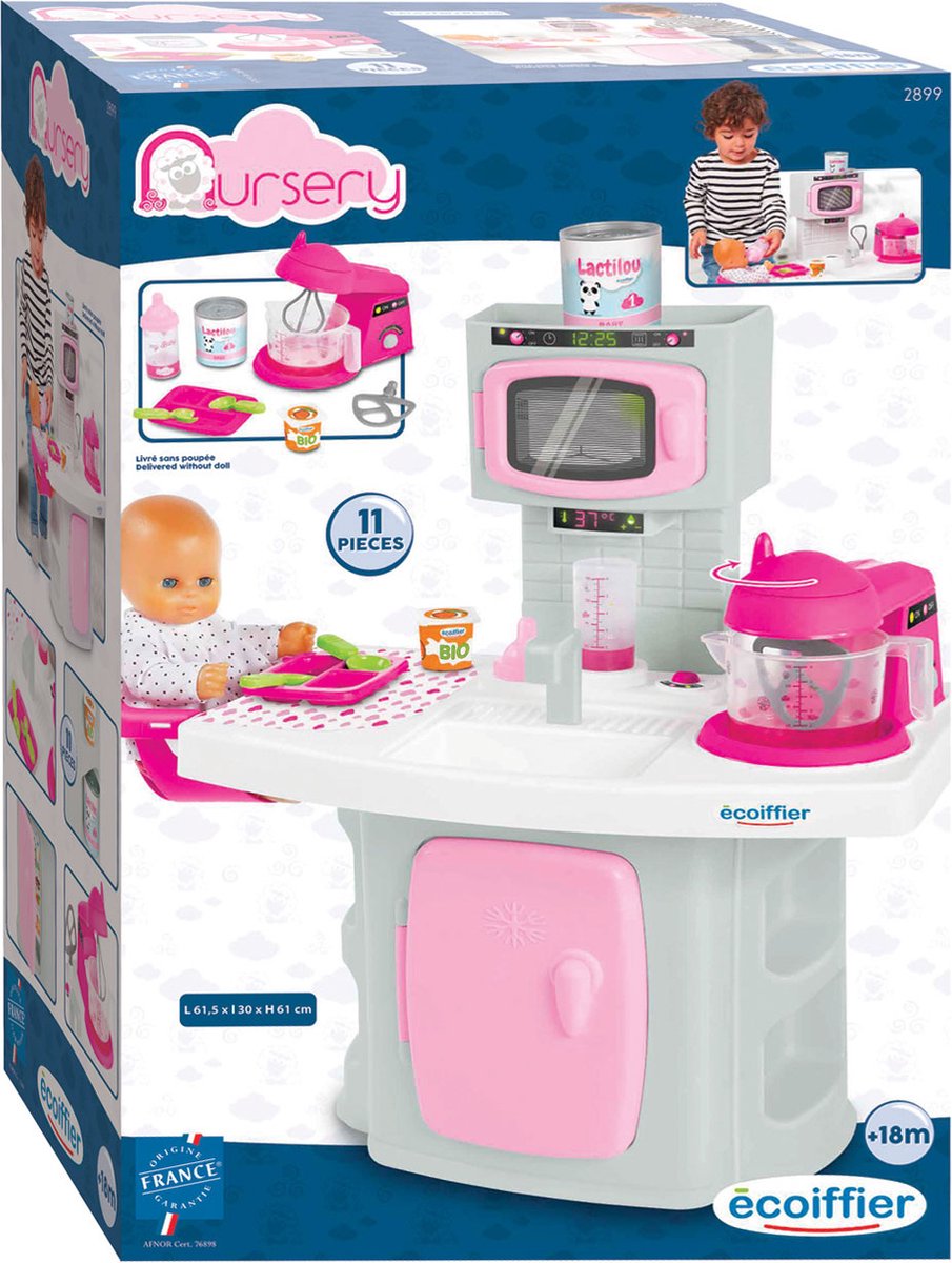 Ecoiffier cuisine crèche ecoiffier