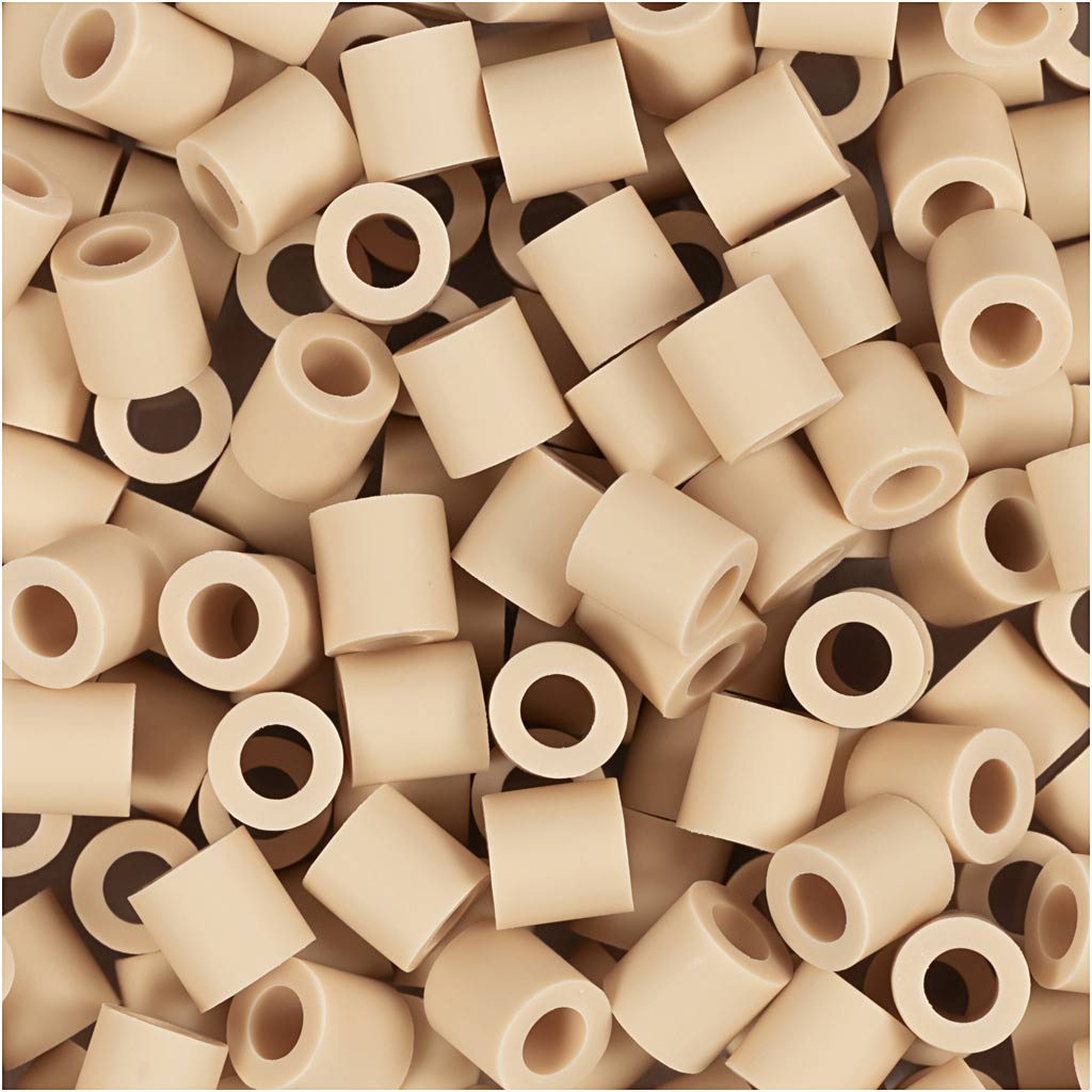 Creativ company nabbi biobeads 5x5mm crème - 1000pcs.