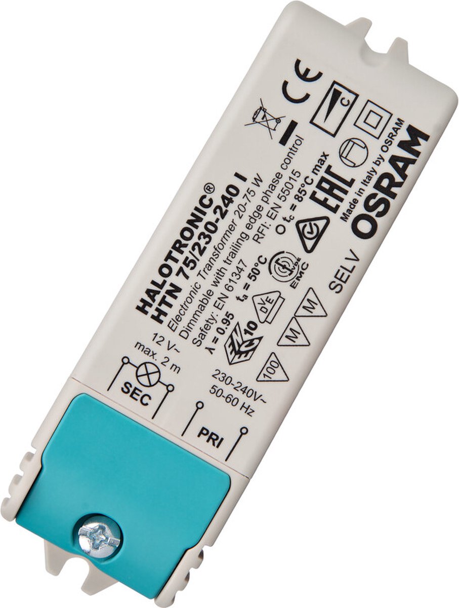 Système d'éclairage basse tension à transformateur halotronique Osram - 4008321073037 - e3a97