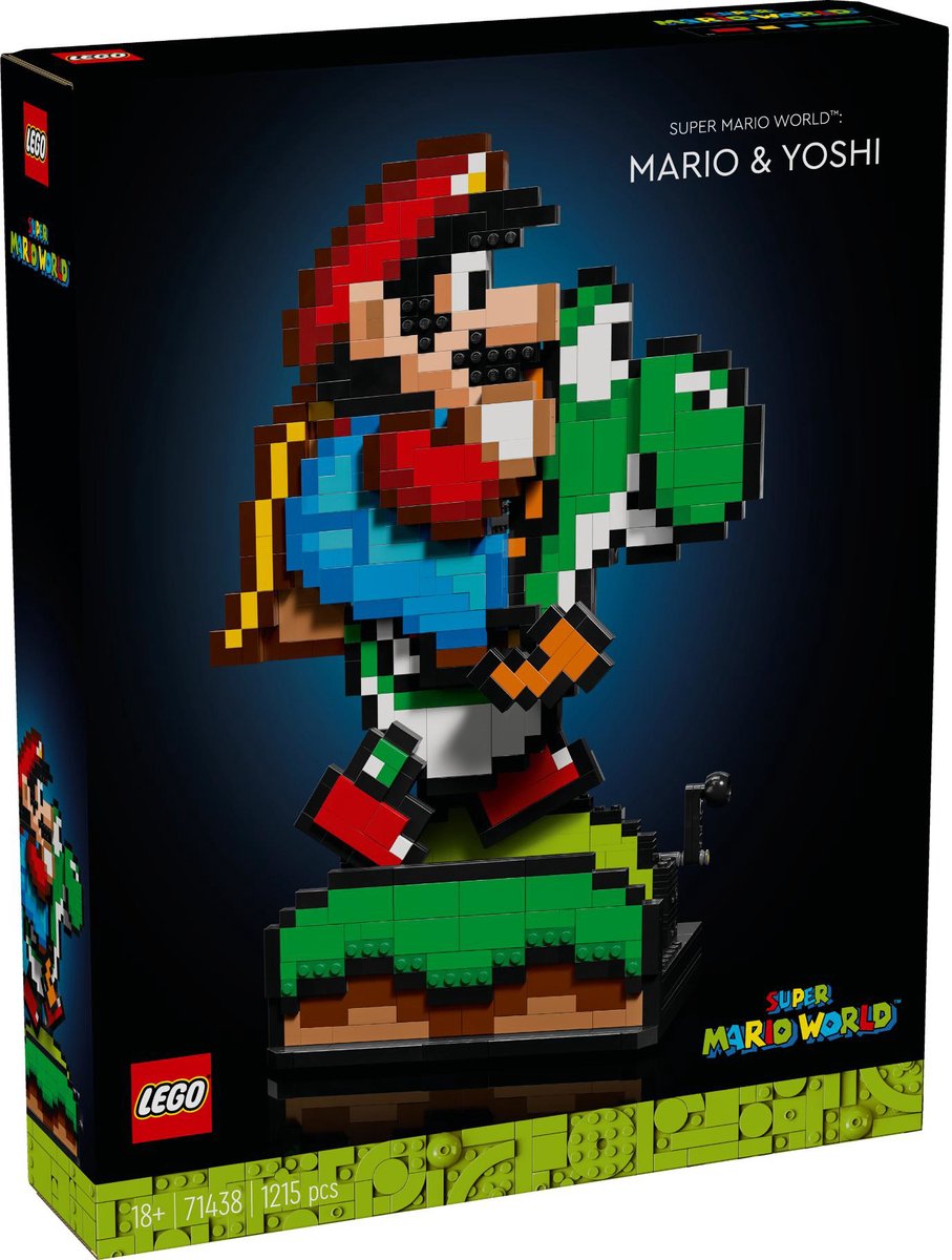 Lego Super Mario World - Mario et Yoshi - 71438