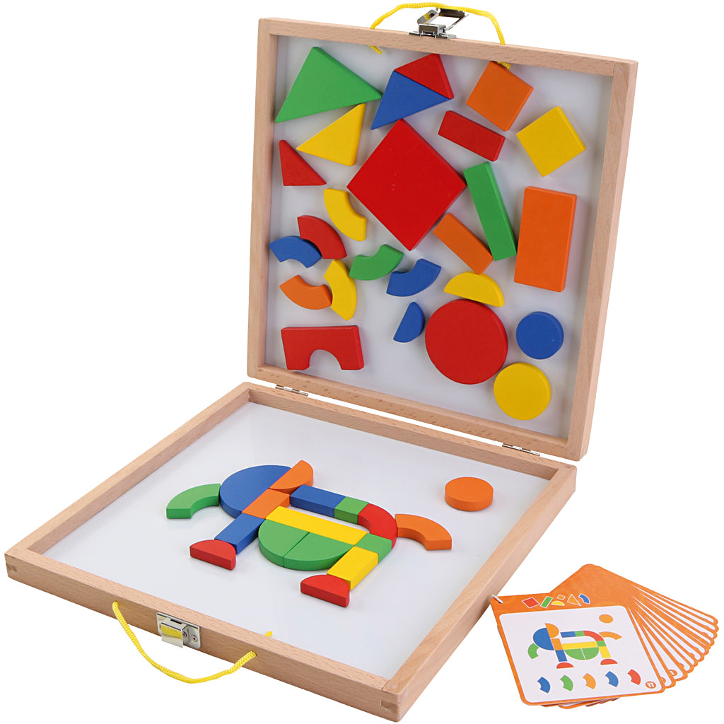 Viga set d'activités magnétiques, taille 2-10 cm, 1 set