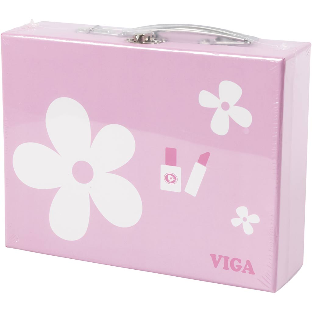 Viga coffret de jeu de beauté en bois, 10 pièces 1 set