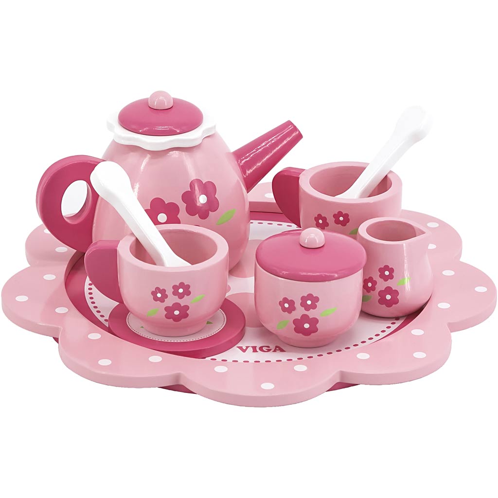 Service à thé Viga, h: 9,5 cm, d 24 cm, 9 pièces 1 boîte
