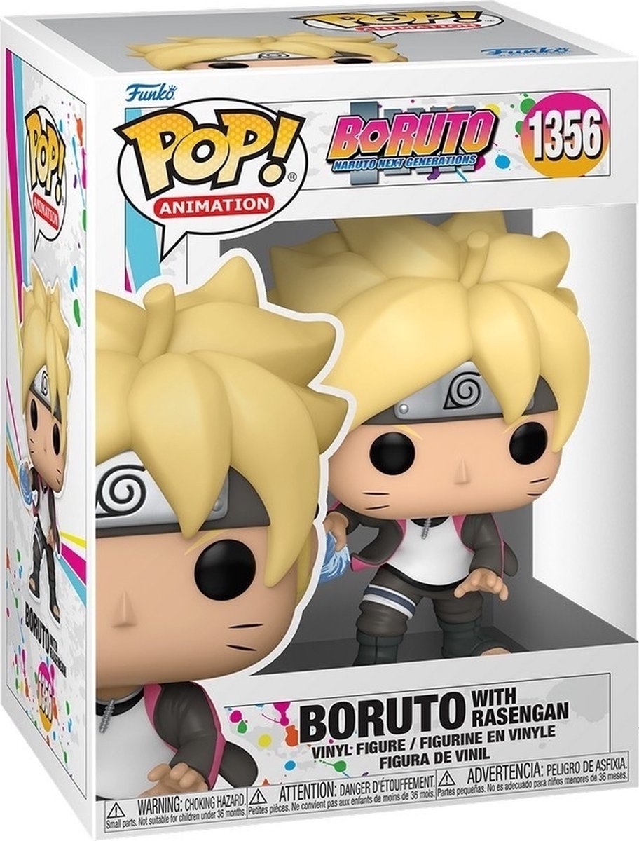 Animation Funko pop : boruto s3 - boruto avec rasengan - pop #1356