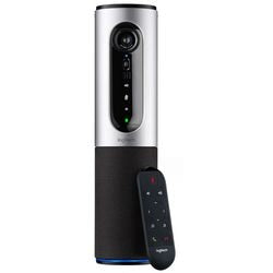 Webcam logitech connect argent noir