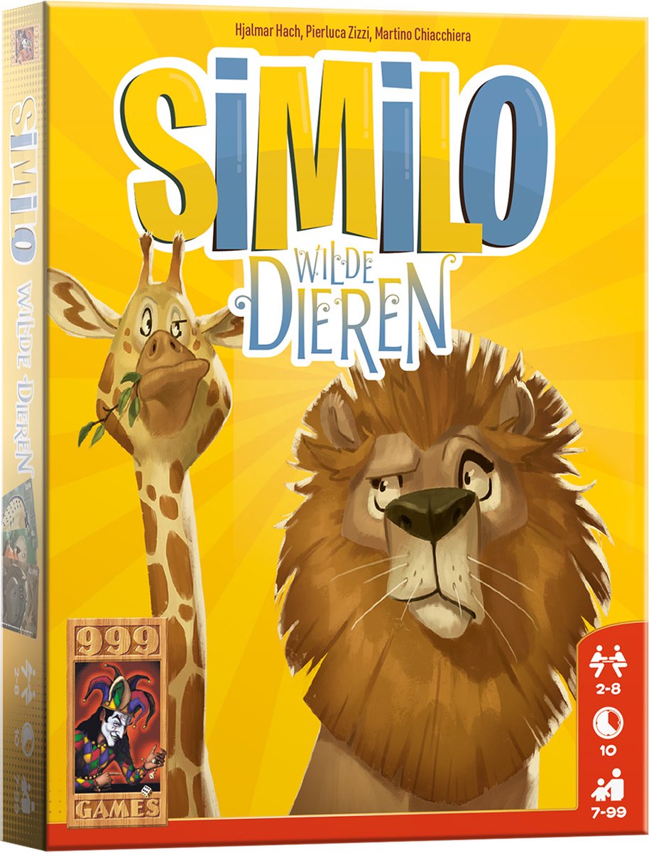 999 Jeux 999 Jeux Similo: jeu de cartes d'animaux sauvages