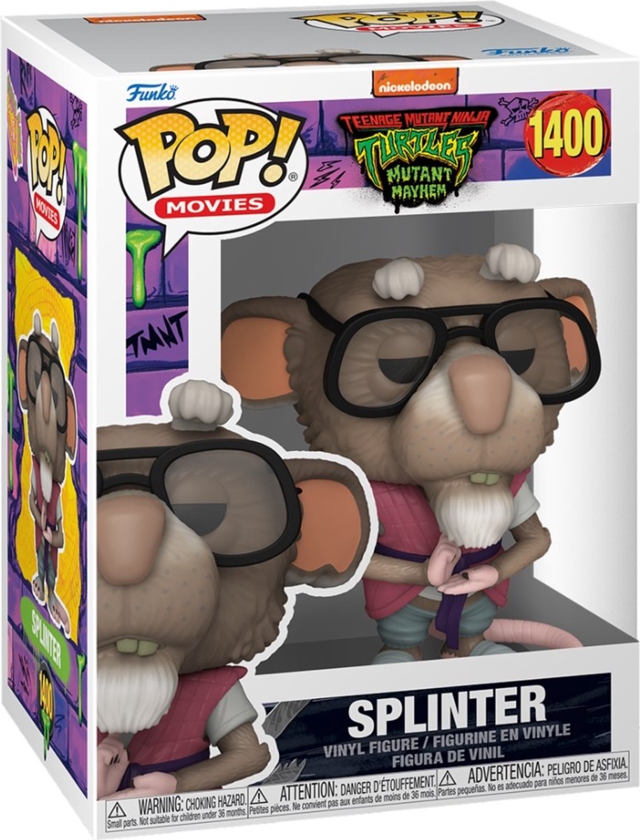 Films Funko pop : Tmnt Splinter - Pop #1400
