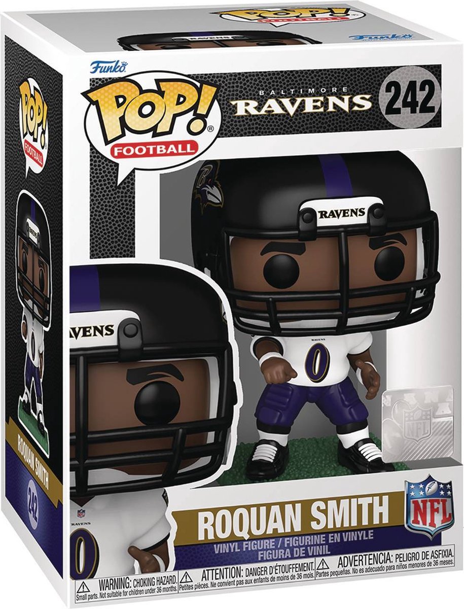 Funko-pop ! NFL : Corbeaux - Roquan Smith