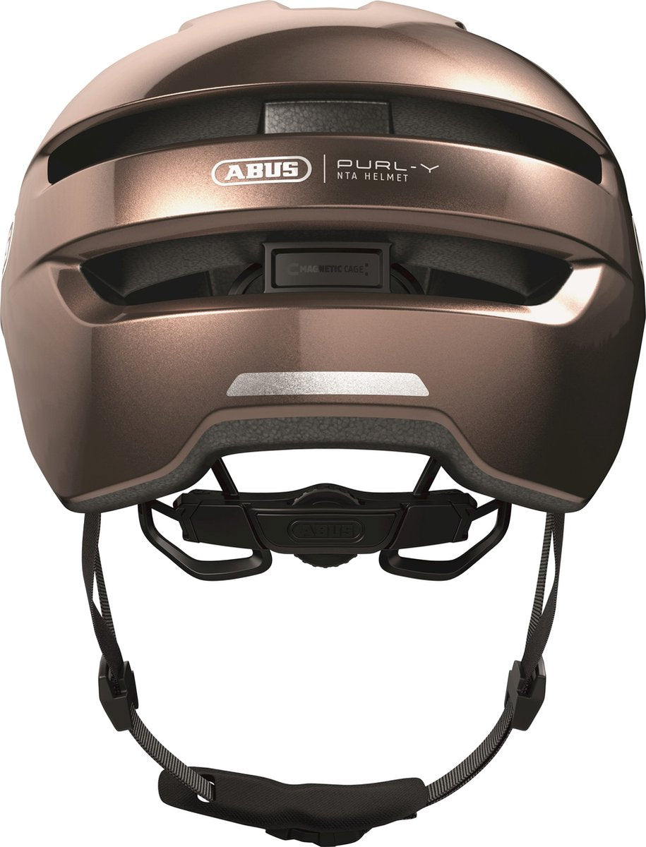 Abus helm purl-y cuivre métallique m 54-58 cm
