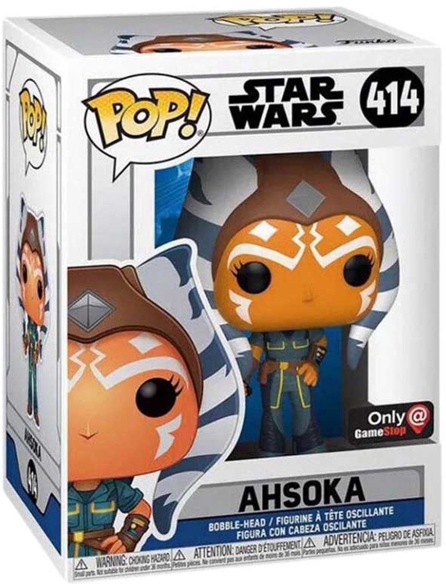 Funko-pop ! Star Wars : Ahsoka (mécanicien) (exclusivité Gamestop) #414 Protecteur exclusif Gamestop